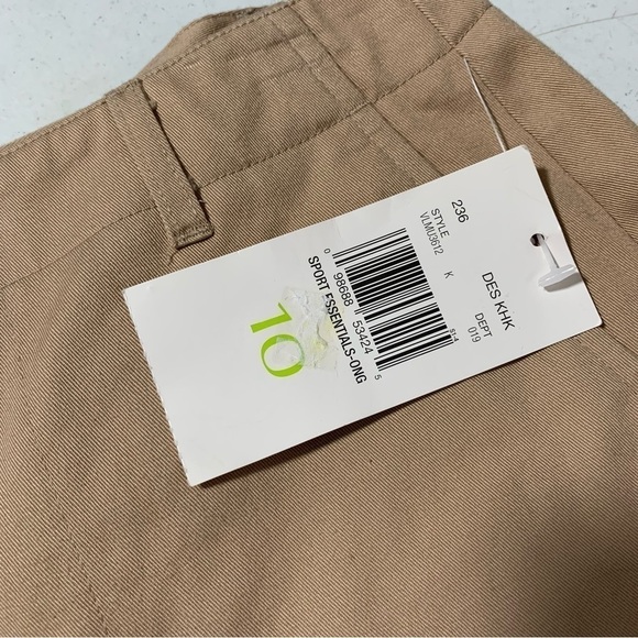 New Villager Sport Women’s Dessert Khaki Shorts Size 10 BNWT - Picture 2 of 4